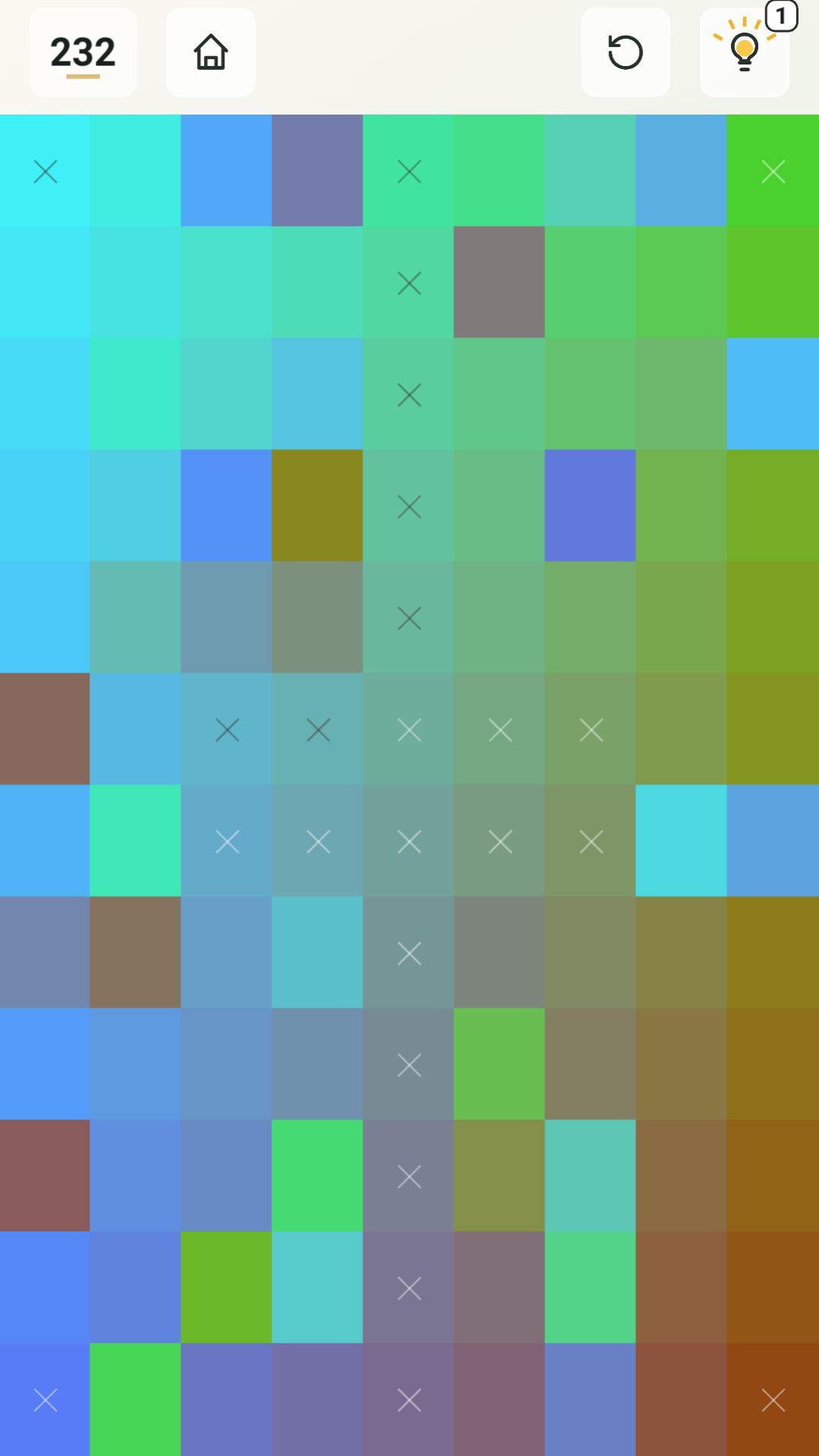 Gradient: color sort puzzle screenshot 2