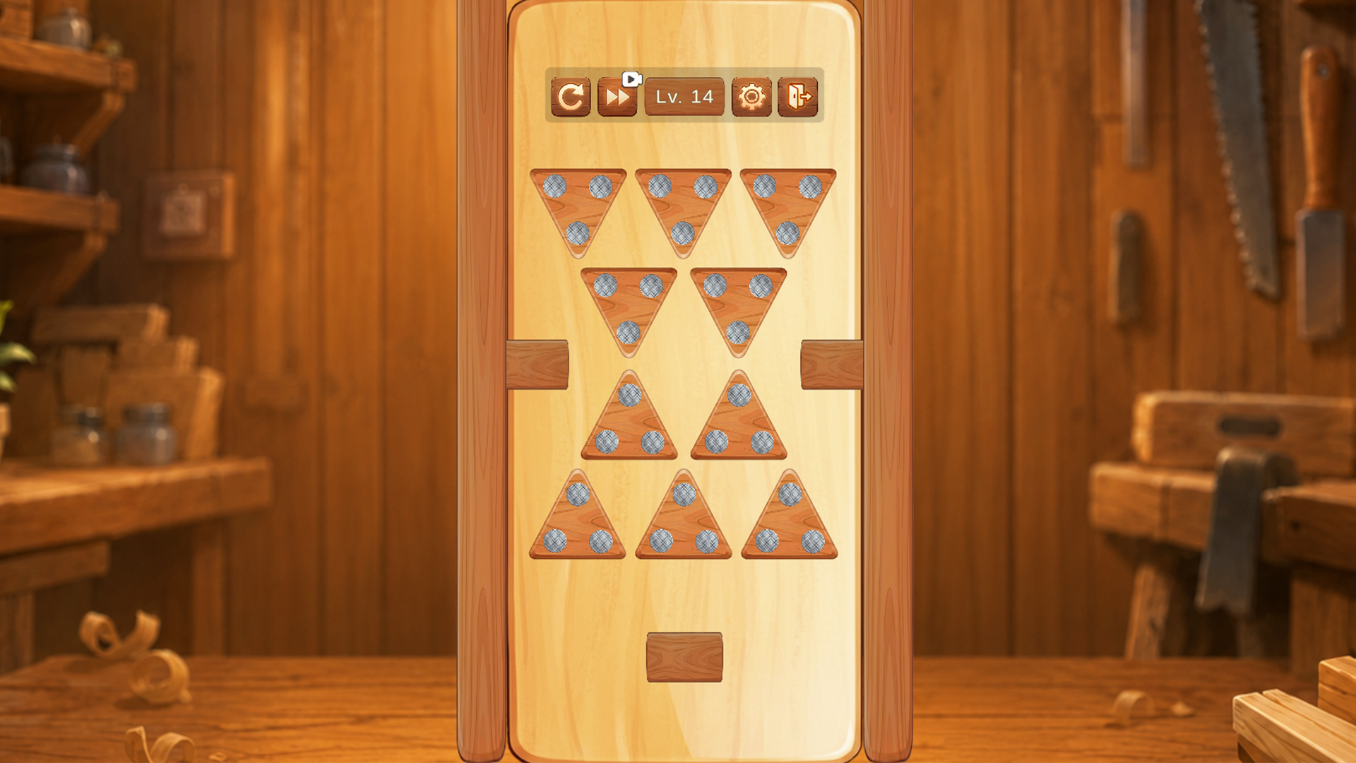 Pull the Nails: Wood Puzzle — screenshot 11