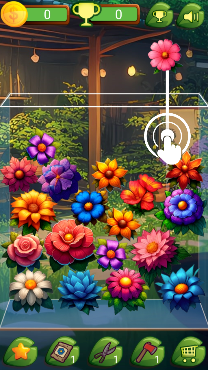Flowers Merge 2048! Collect all screenshot 10