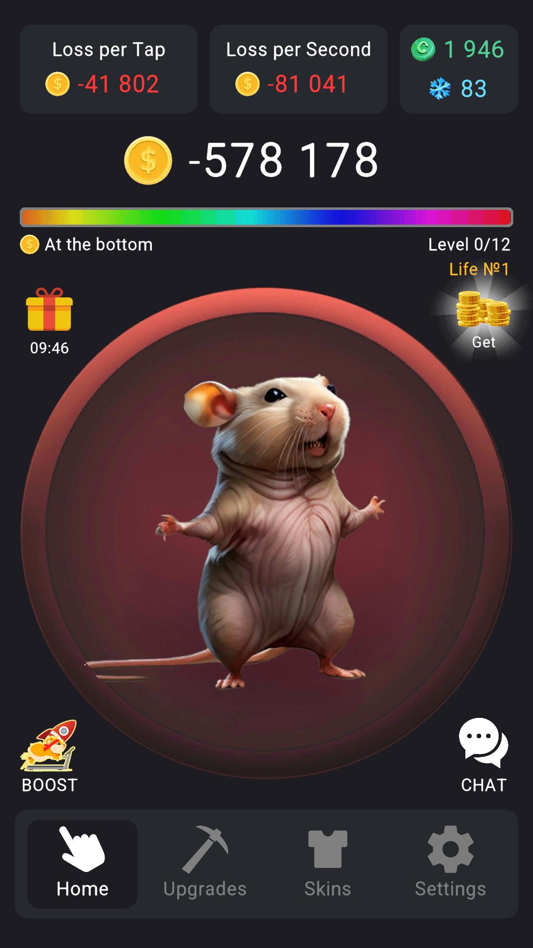 Hamster Loses Money: Anti Clicker screenshot 7