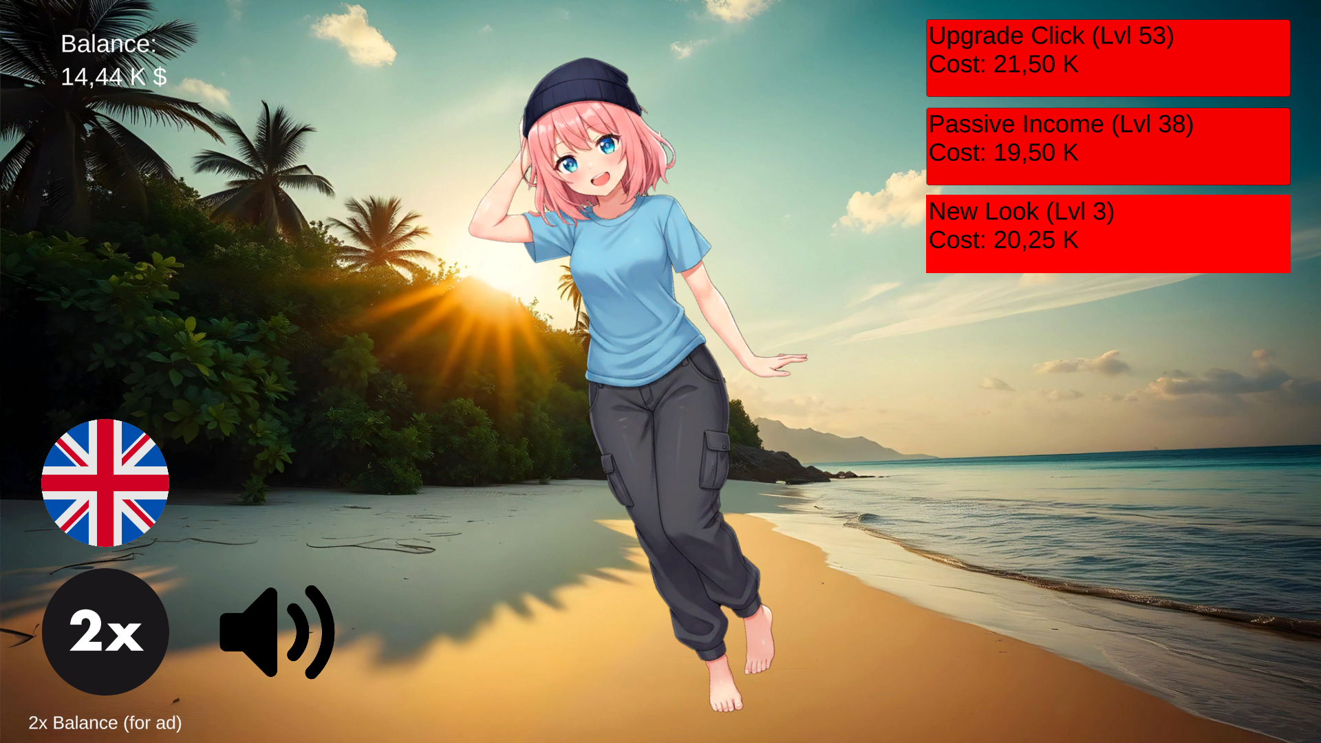 Beach Queen Clicker — screenshot 2