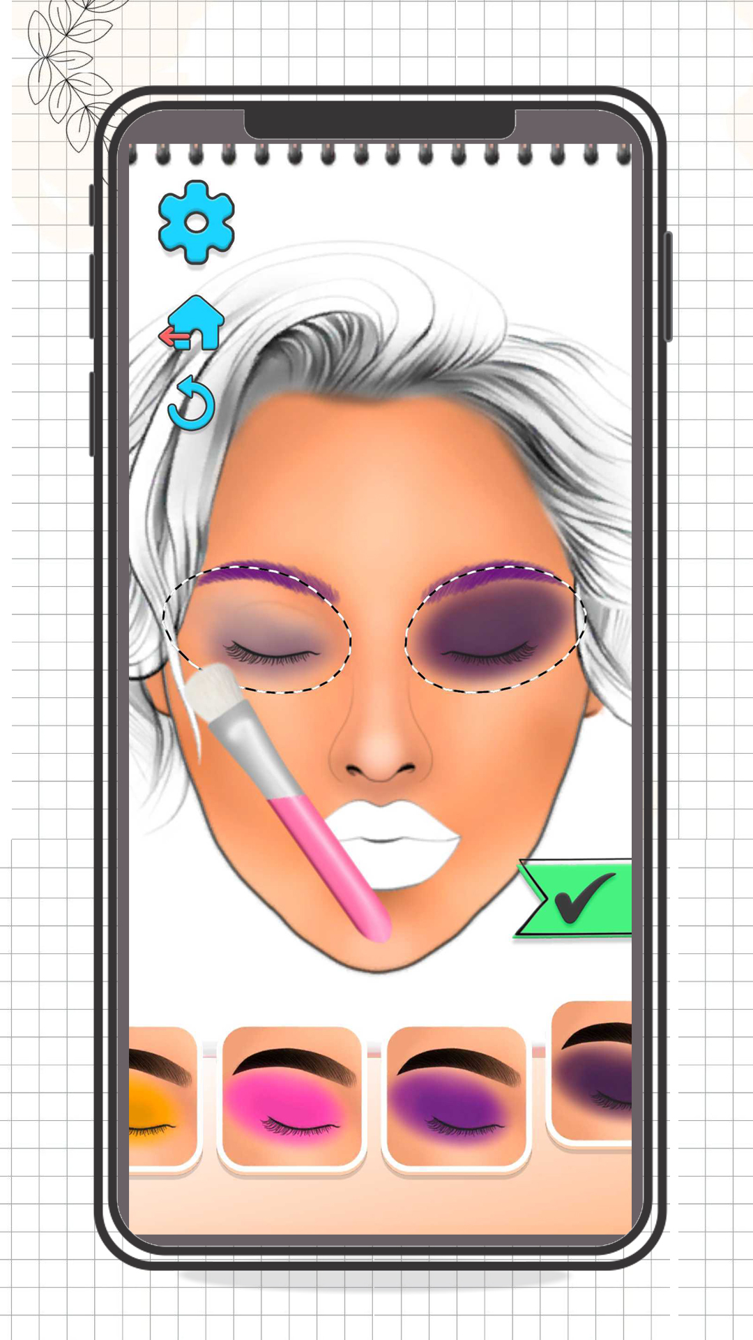 Face Chart - Makeup Guru screenshot 7