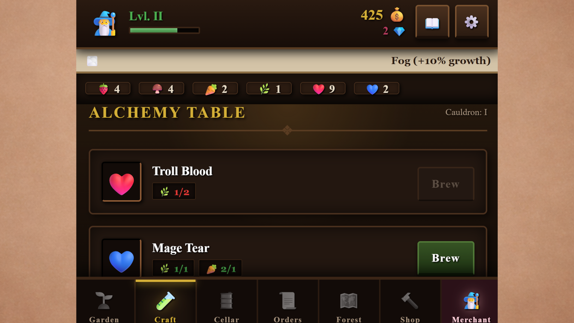 Alchemy Shop: Middle Ages — screenshot 1