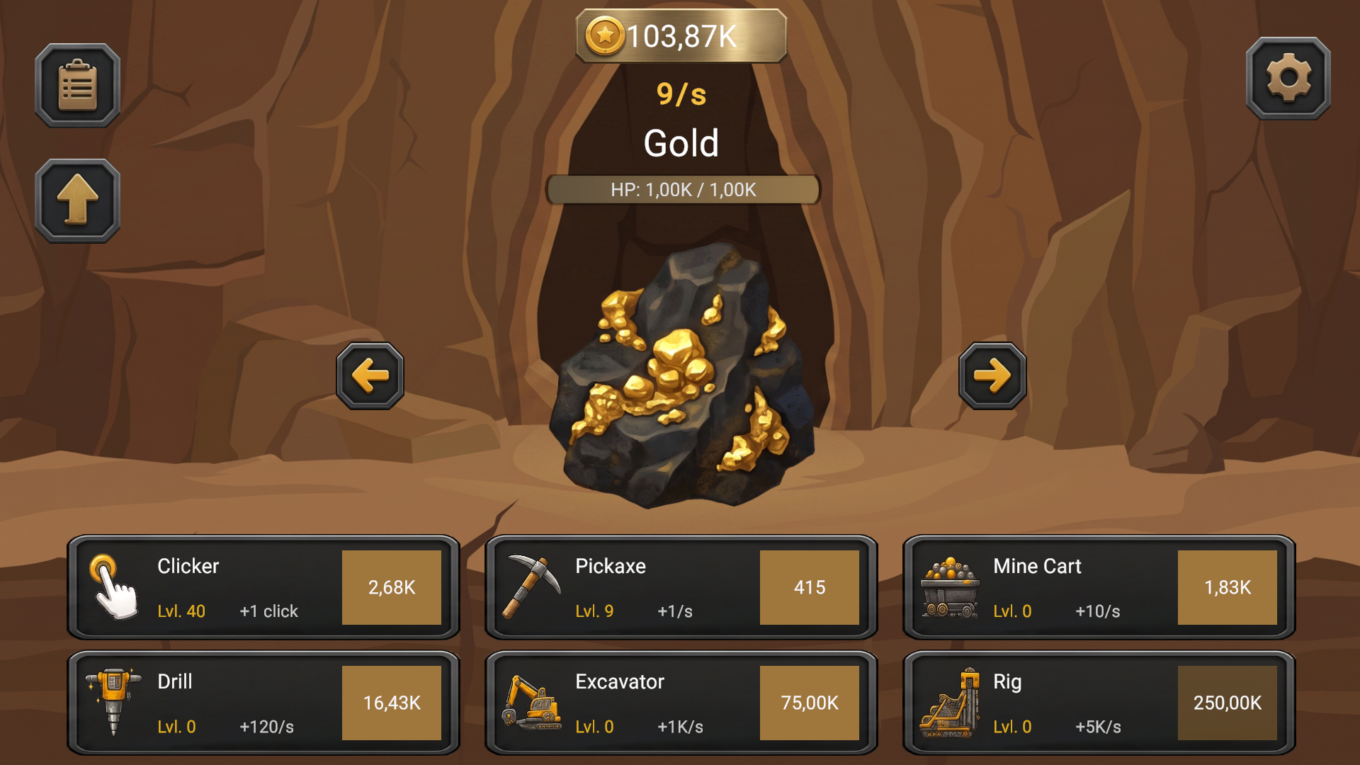 Mine Clicker: Mining Tycoon — screenshot 1