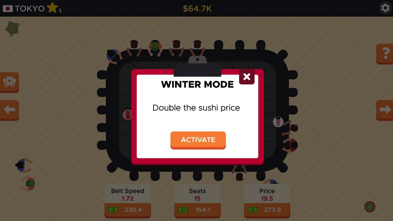 Idle Sushi Bar Tycoon — screenshot 3