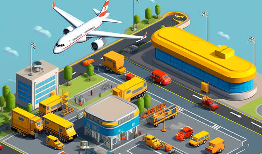 Idle Taxi Empire - Airport Tycoon