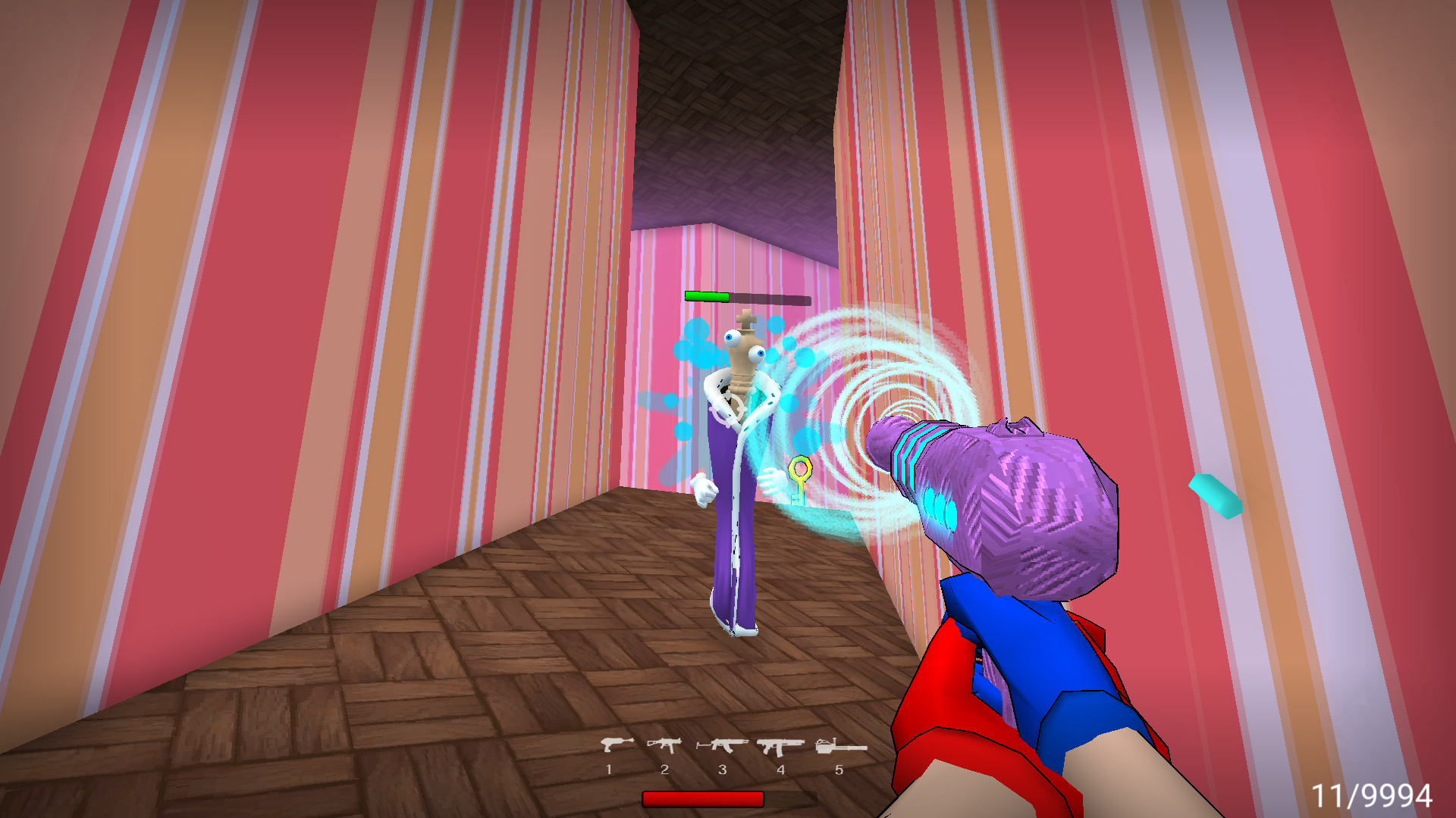 Obby Invasion at the Digital Circus. Shooter! screenshot