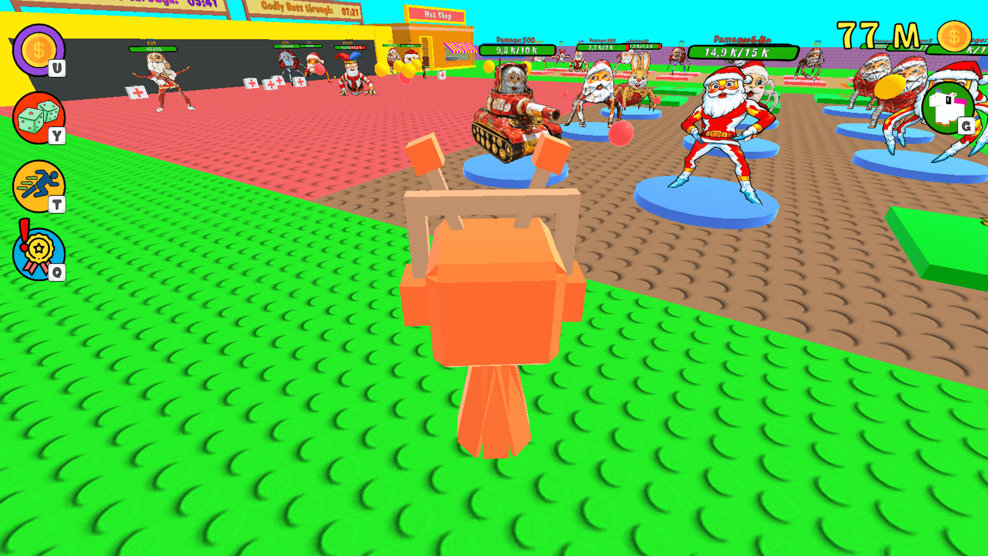 Plants Vs Brainrots Sprunki Mod 3D Sandbox — screenshot 4