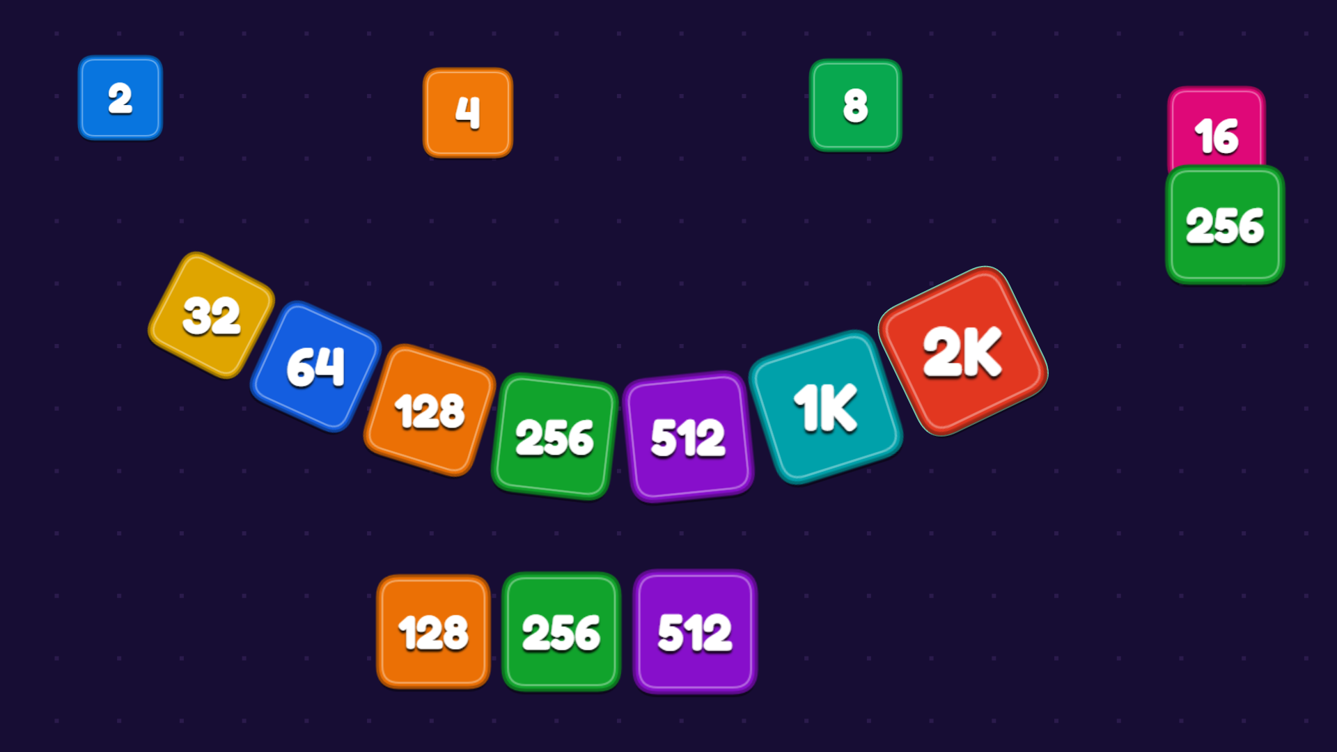 Tilewake 2048 — screenshot 4
