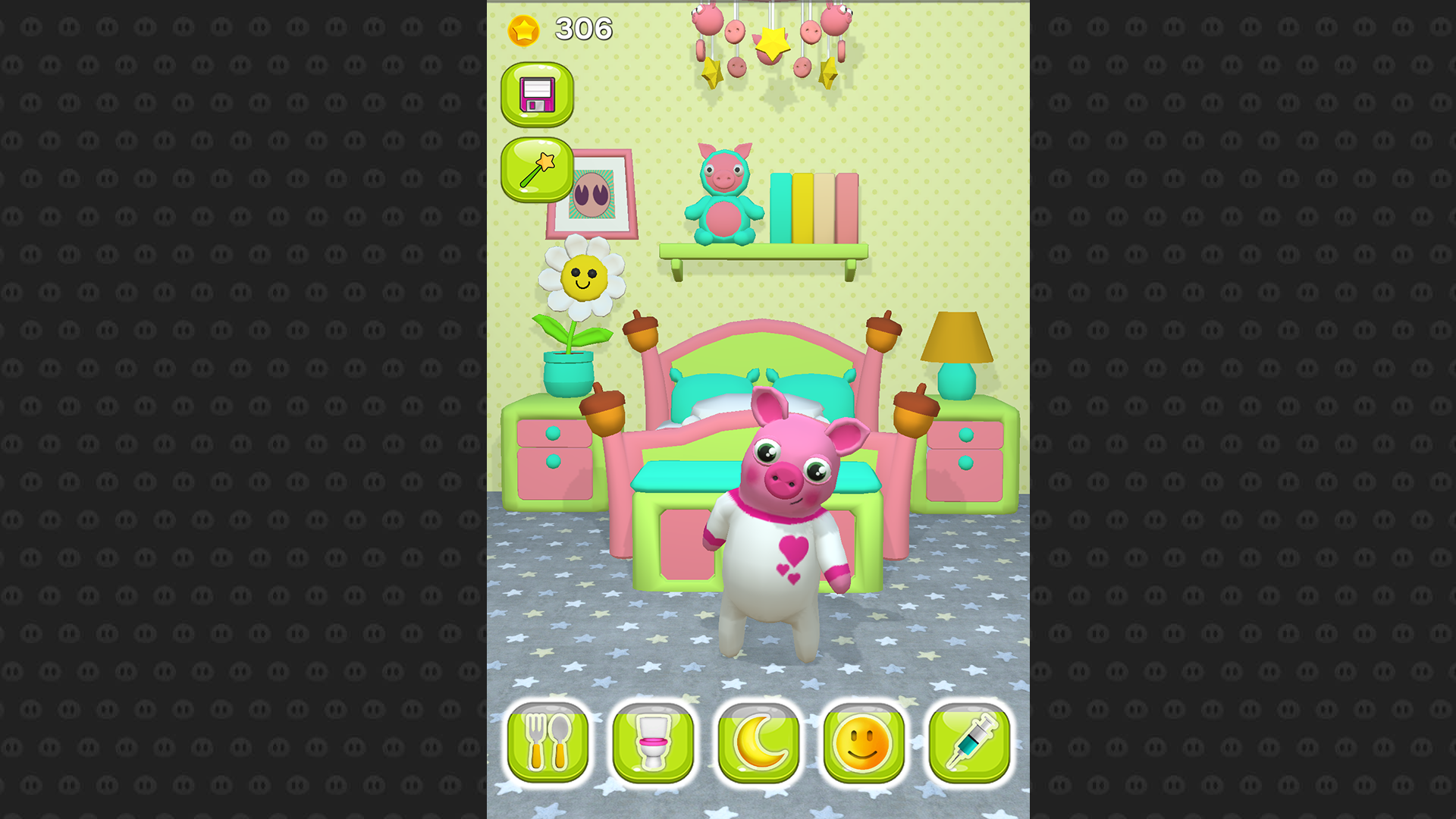 Pig Pigotchi. Grow a pig! My pet screenshot