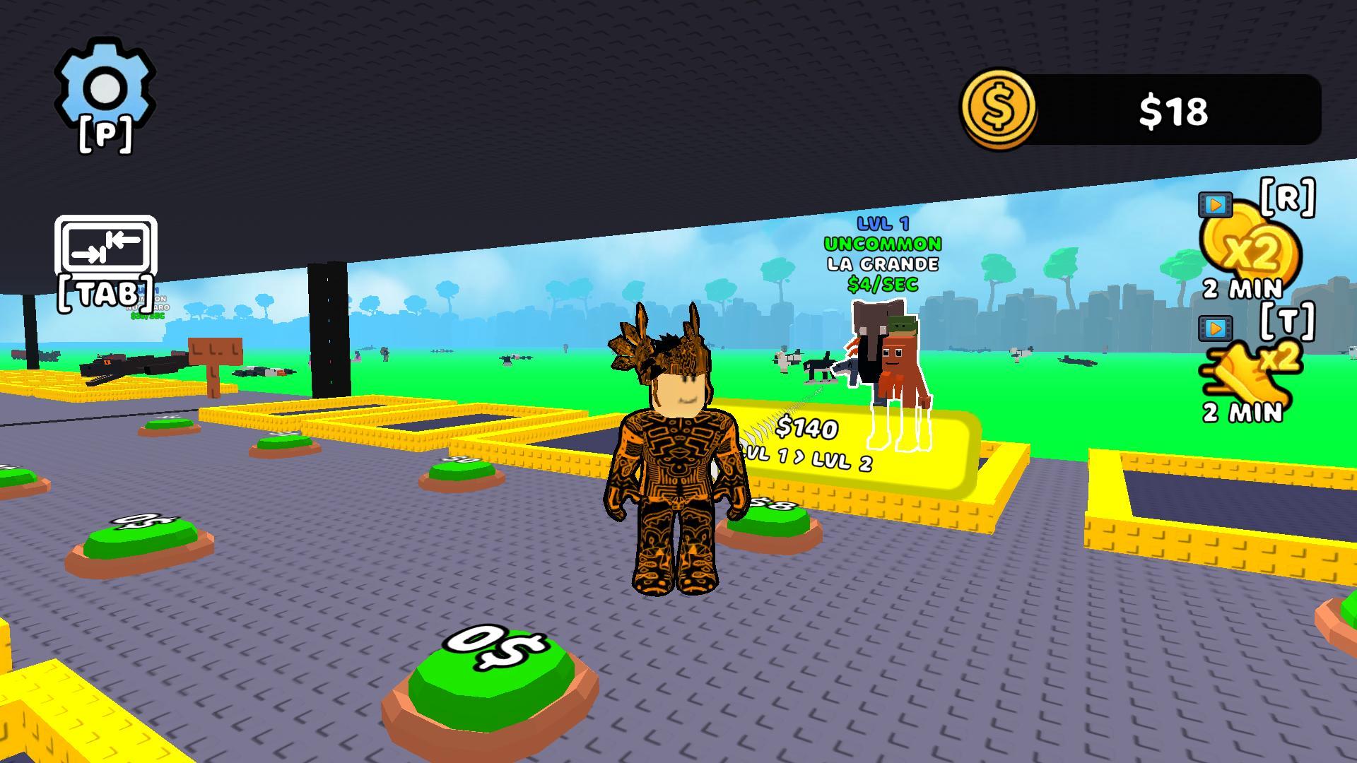 Chase Brainrot Train! Save Obby Magnate Tycoon screenshot