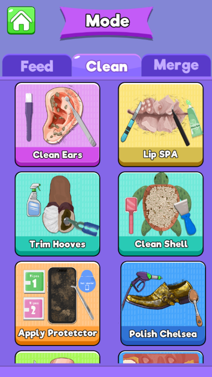 Feed, Clean & Merge! screenshot 6