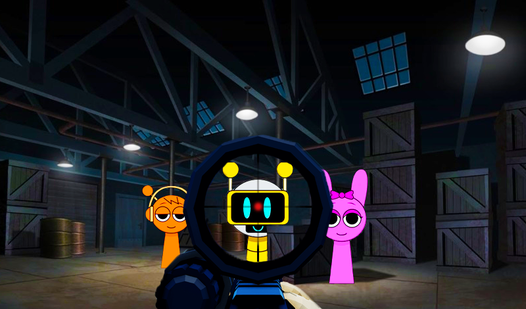 Defend sprunkibox shooter