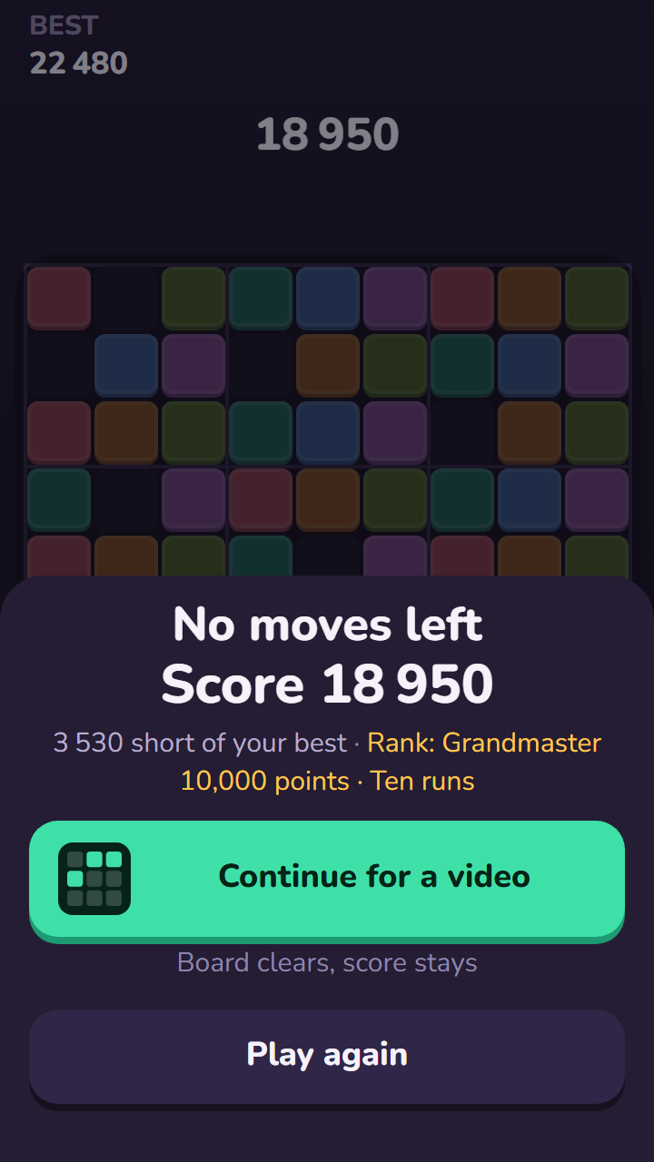 Blocks 9×9 screenshot 6