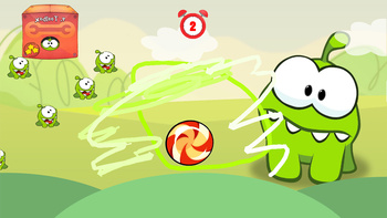 Om Nom: Save the candy!