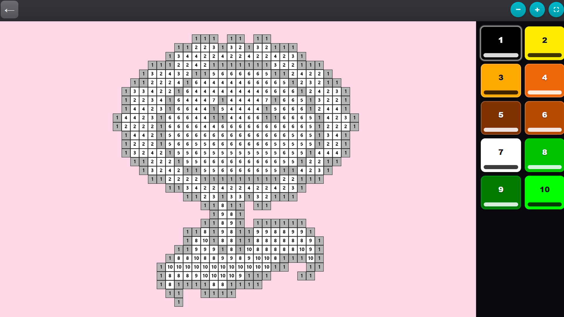 Color by Numbers: Brainrot, Fnaf, Sprunki, PvZ screenshot
