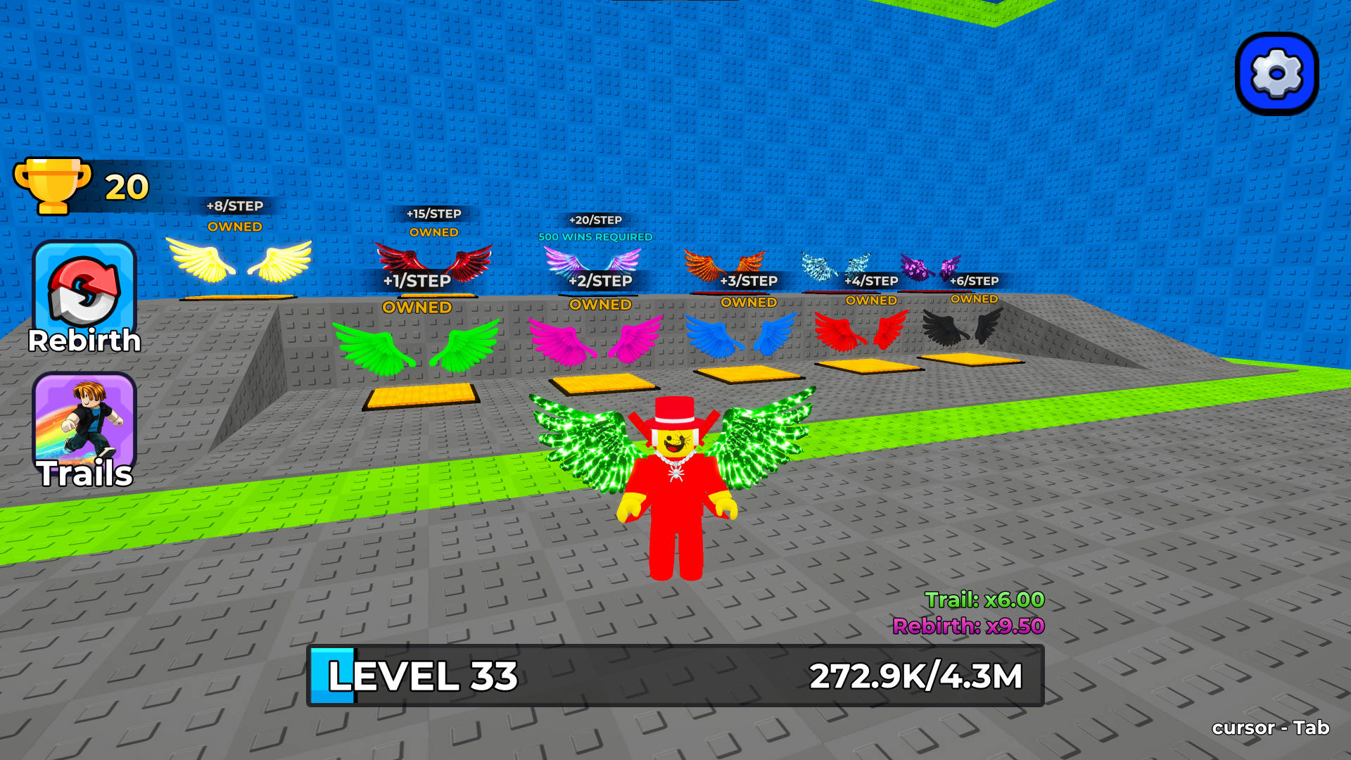 +1 Wings Obby Escape — screenshot 2