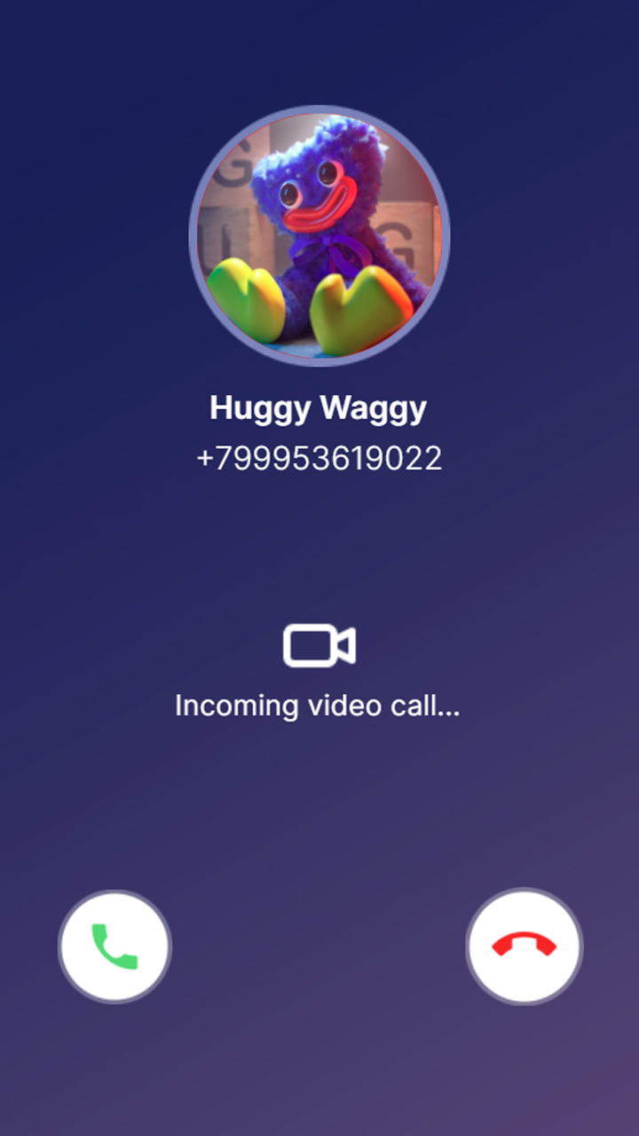 Poppy Playtime: Huggy Waggy Video Calls & Chat screenshot 7