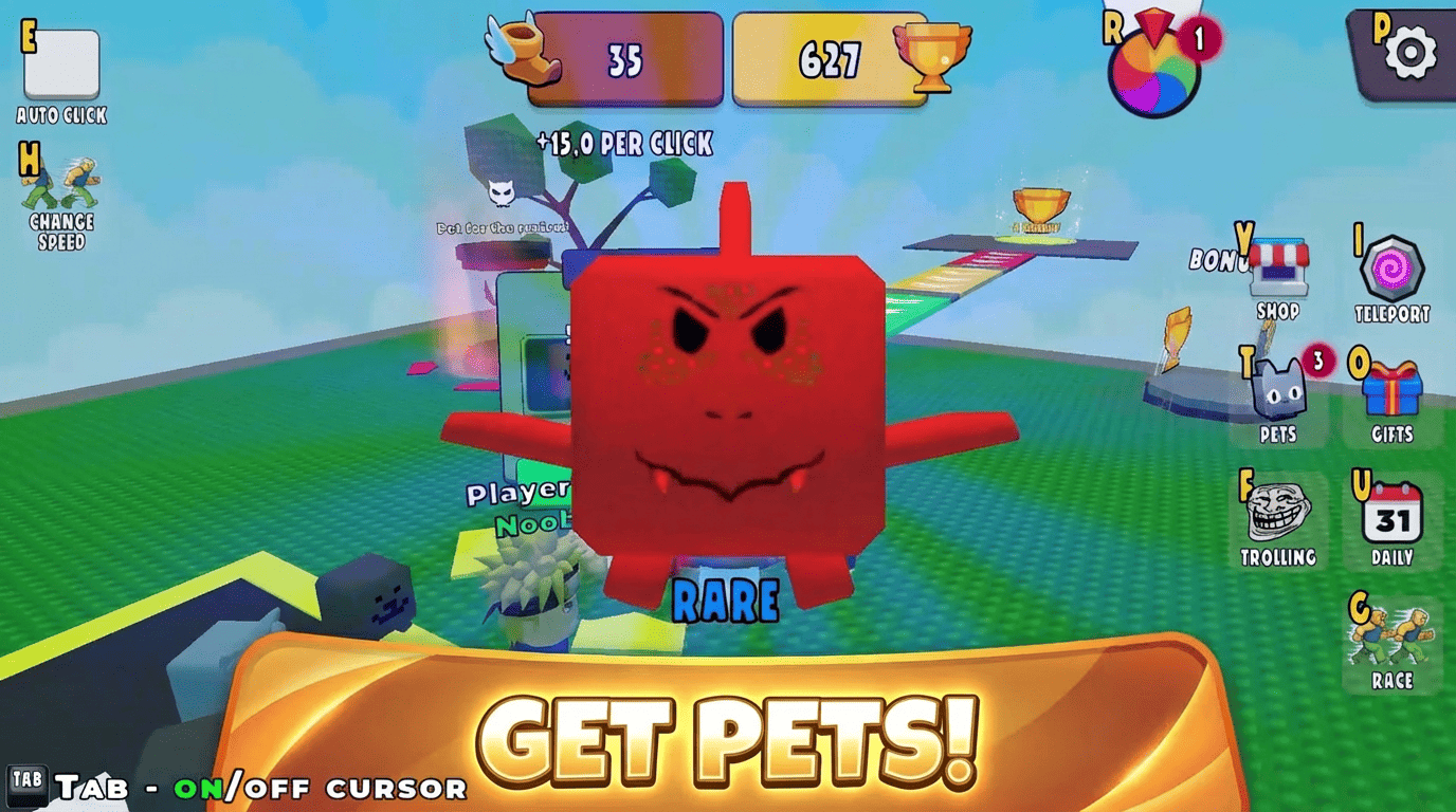 Obby: Speed per Click 99,9 screenshot