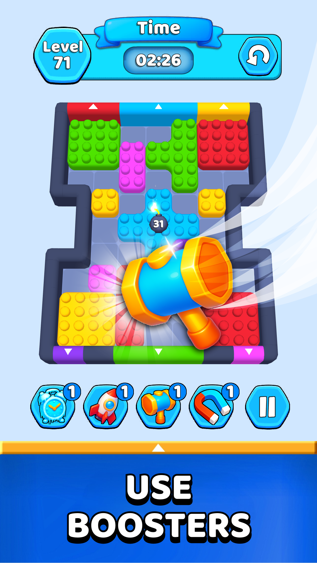 Sort Out Blocks! 3D screenshot 9