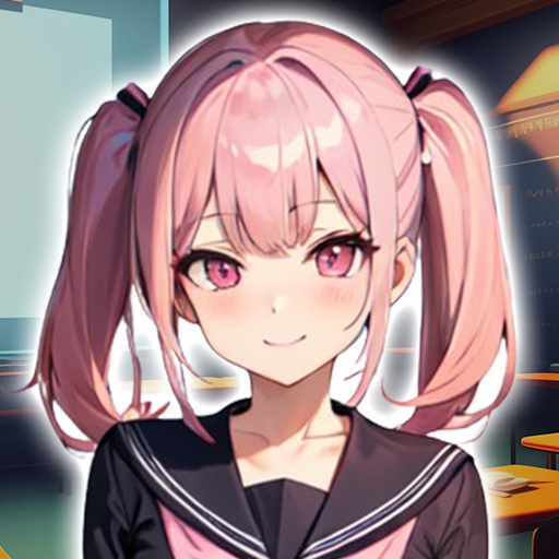 Your anime high school girl icon