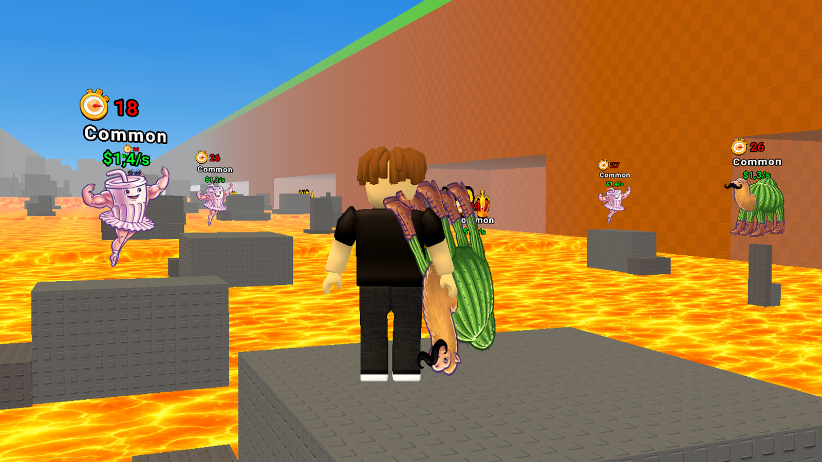 Obby : Help the Brainrots out of the Lava — screenshot 2