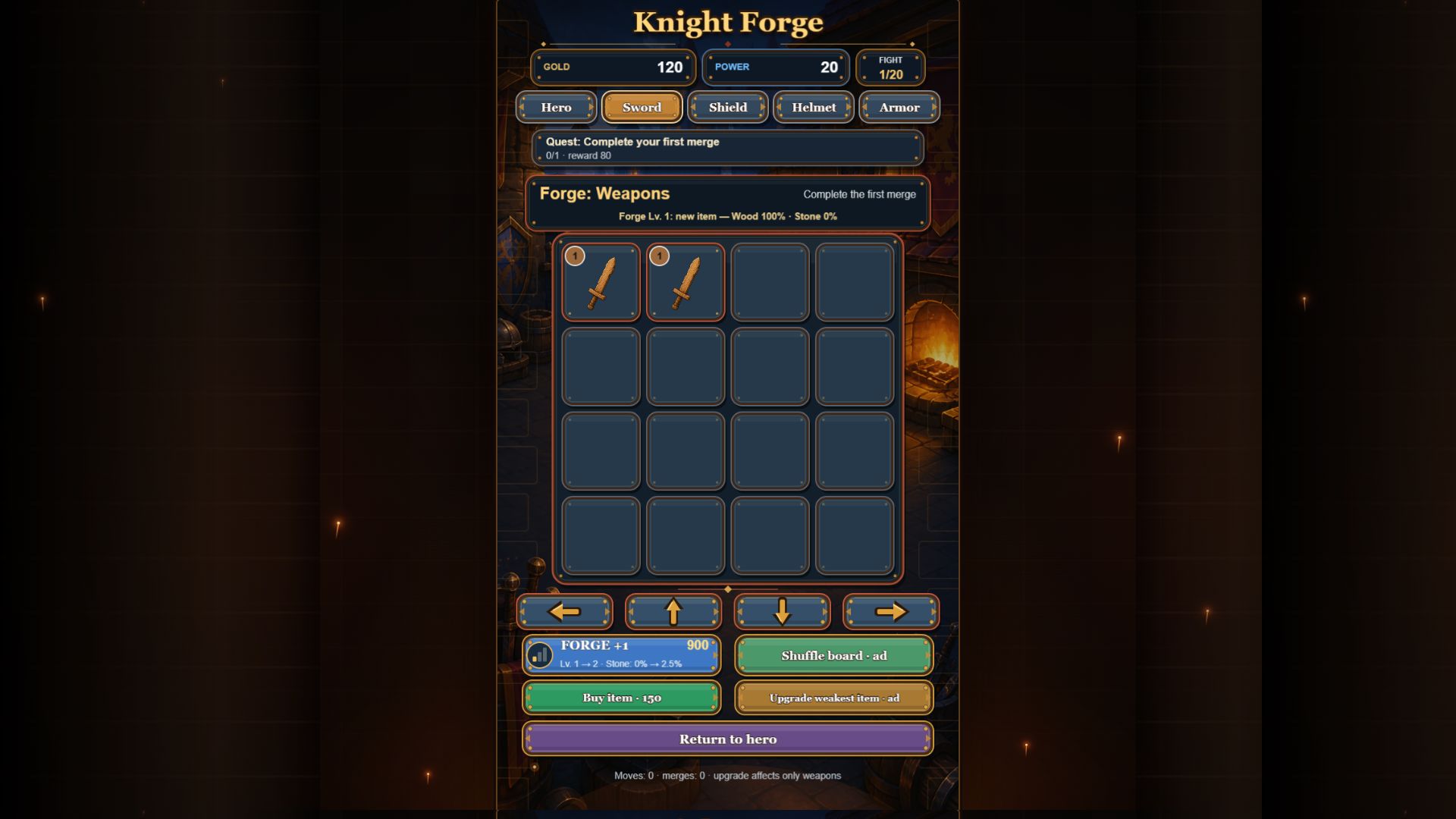 Knight Forge — screenshot 2