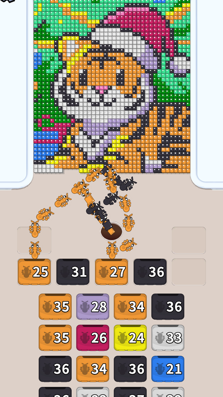 Ant Carry: Color Blocks screenshot 8