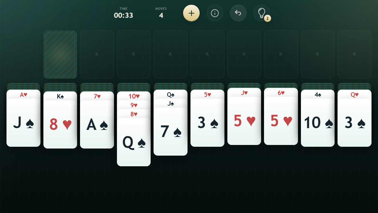 North Spider Solitaire — screenshot 4