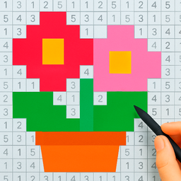 Раскраска по Номерам. Pixel World