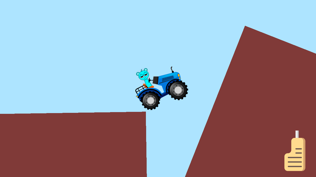 Sprunki Blue Tractor screenshot