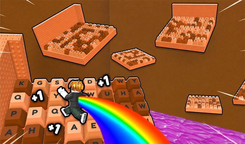 Obby: +1 Speed Keyboard Escape game cover