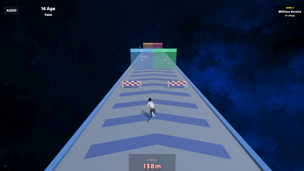 Life Run: Math Gates — screenshot 1