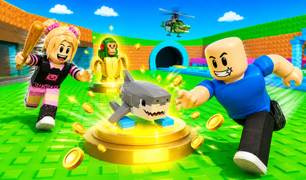 Steal and Catch Obby: Mini-Games