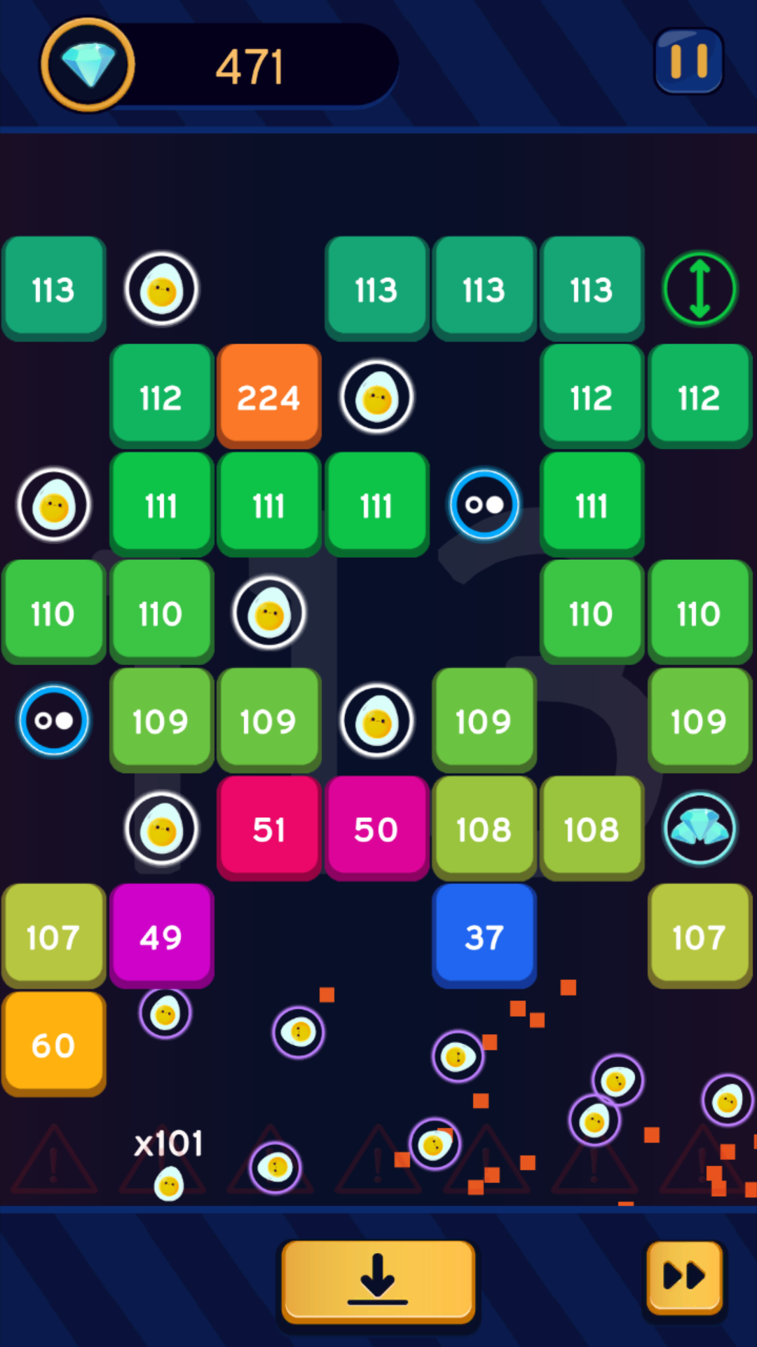Balls and Bricks screenshot 4
