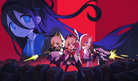 Anime girls: Pixel Battle