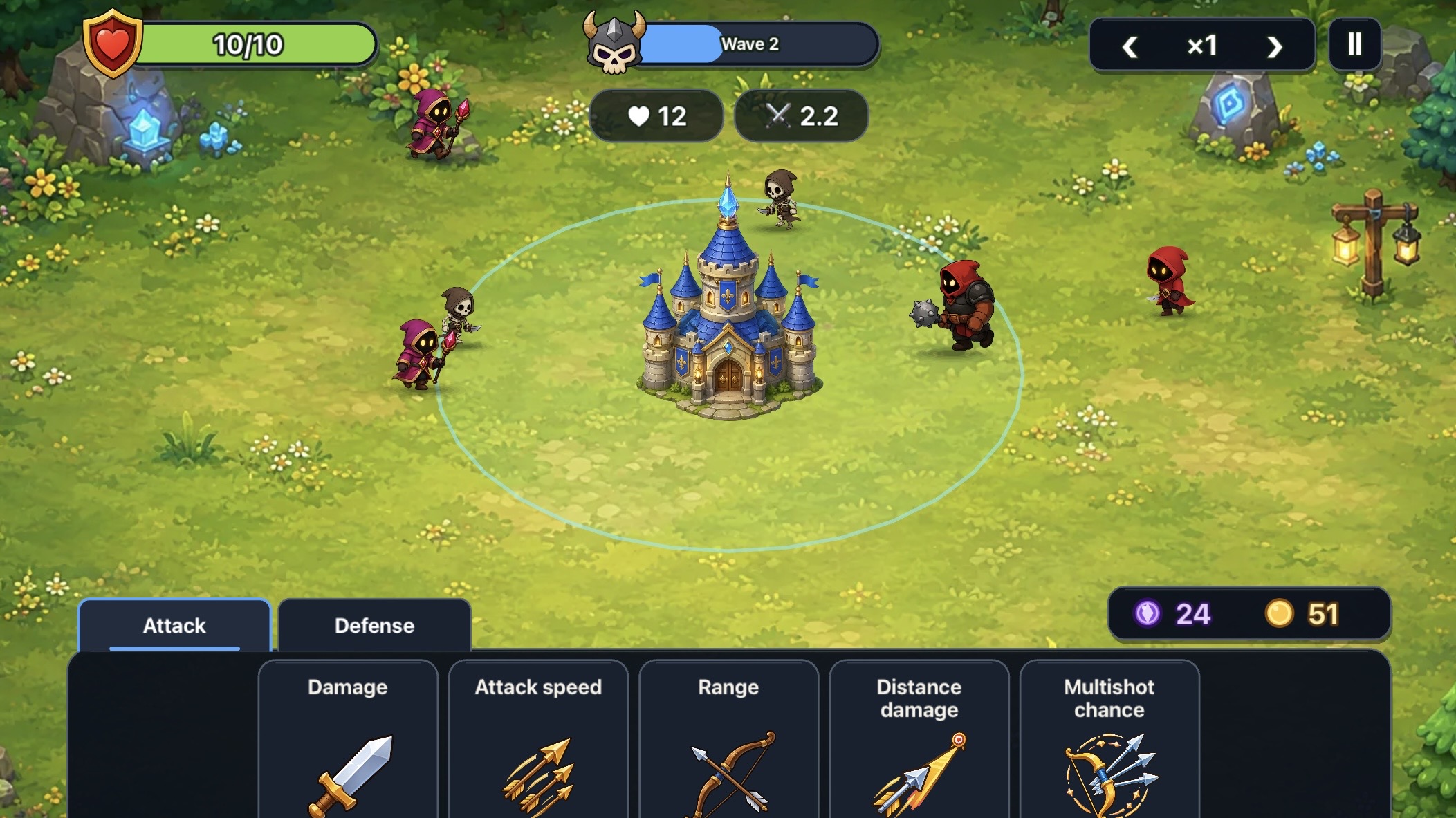 Spells and Walls — screenshot 2