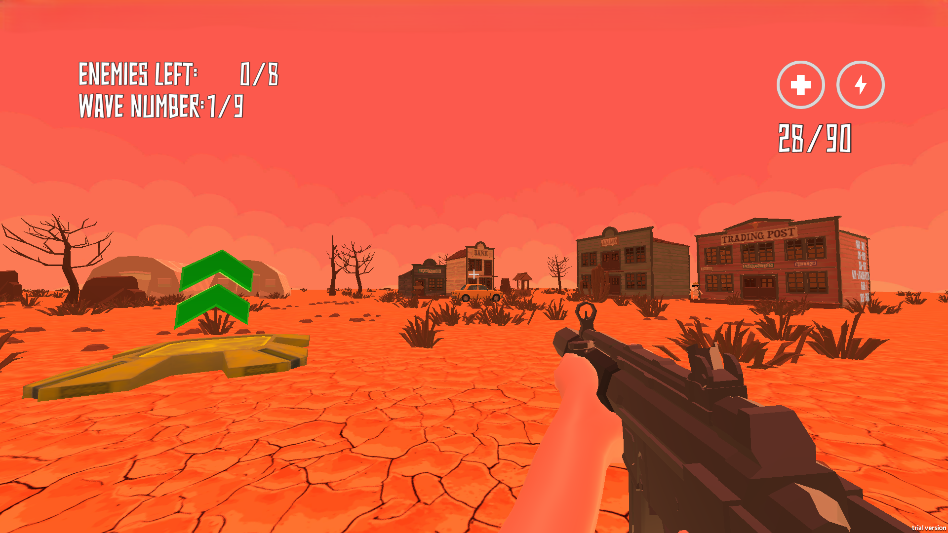 Cowboys VS skeletons — screenshot 1