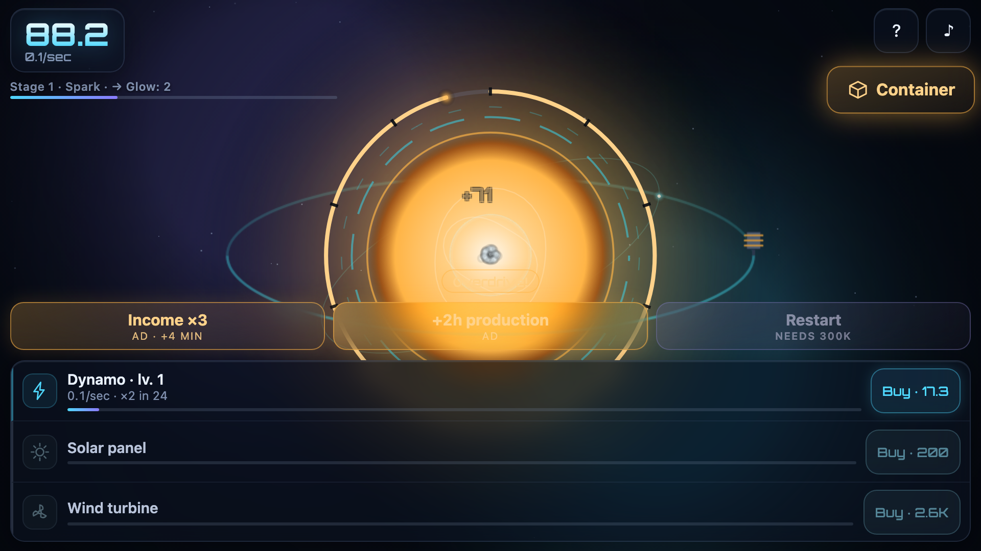 Zaryad — screenshot 2