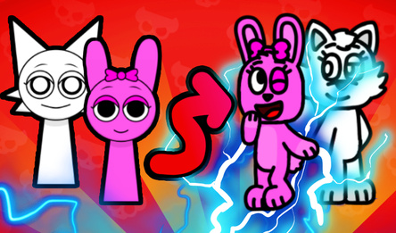 Sprunki, But Cute Animals Merge