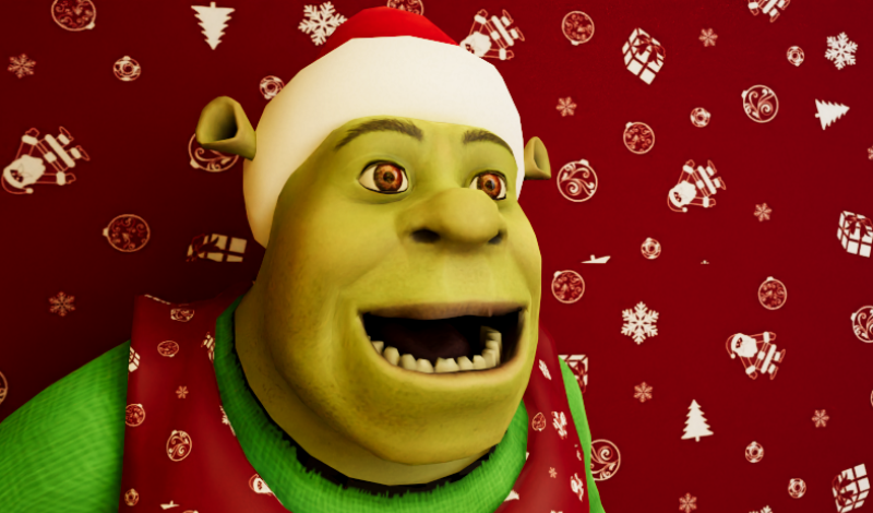 Shrek Frosty: A Christmas Adventure game cover
