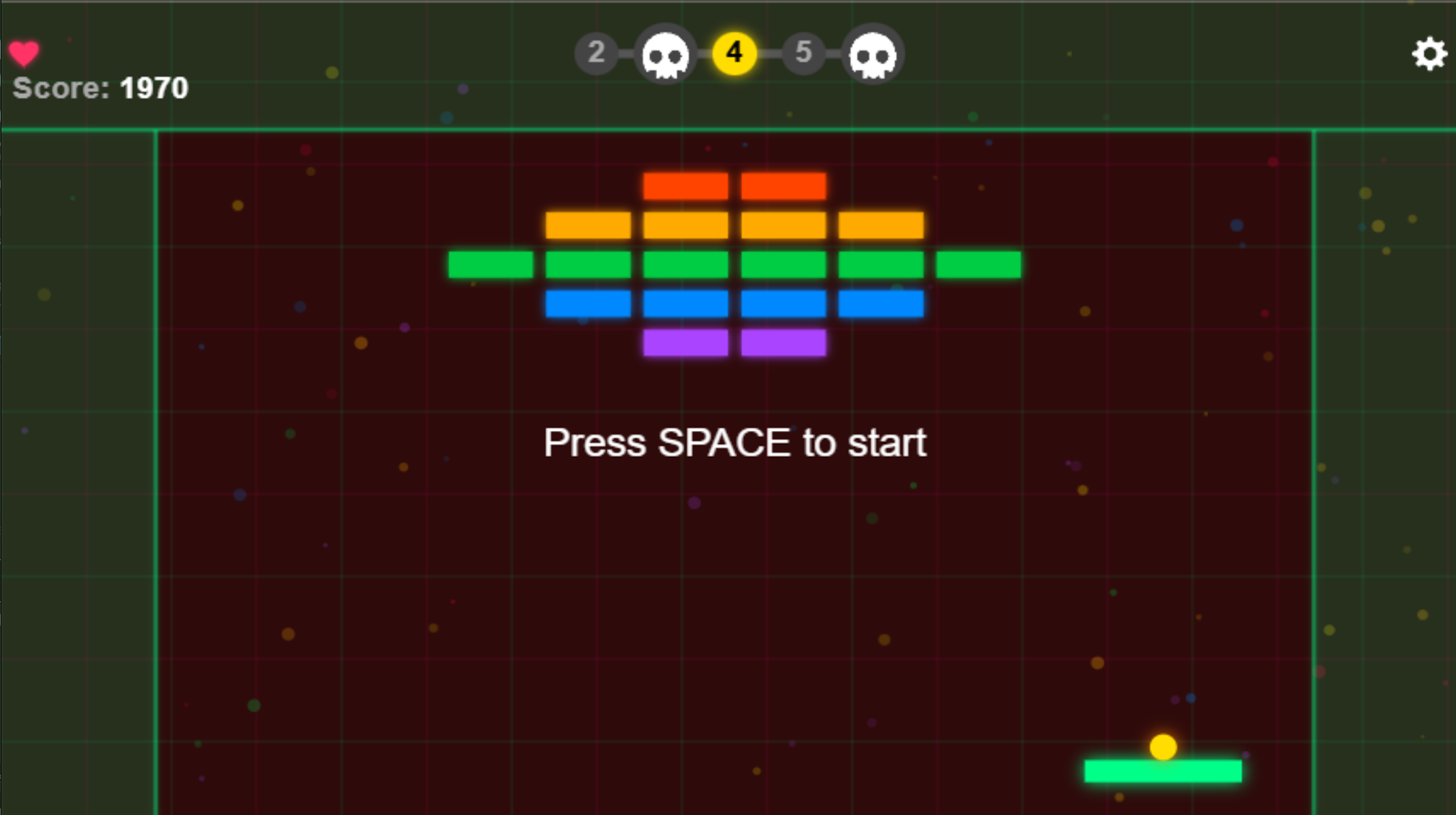 Neon Arkanoid — screenshot 3