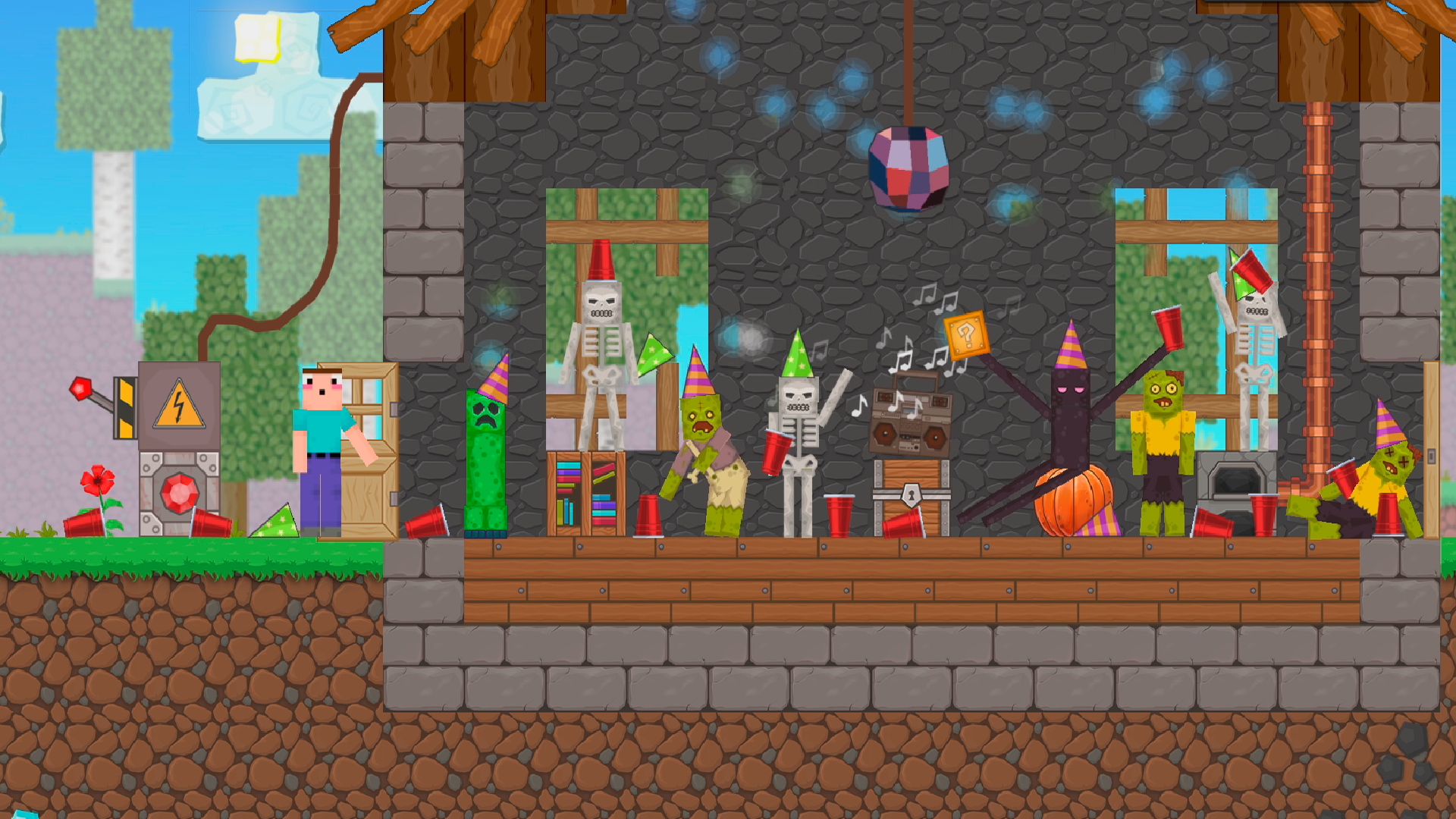 Noob Vs Monsters & Zombies screenshot