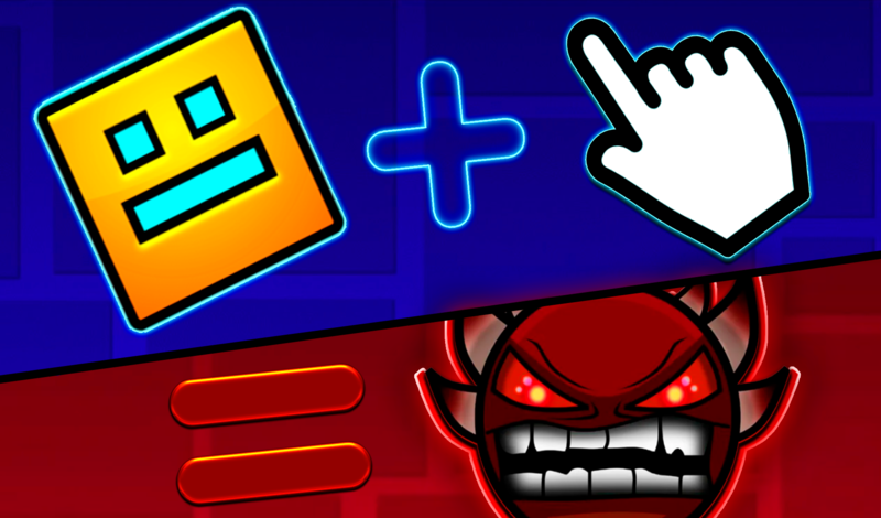 Game Evolusi Geometry Dash: Clicker 🕹️ Main Gratis Online | PLIX.GG