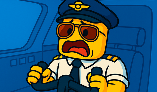 Obby, but you're an airplane