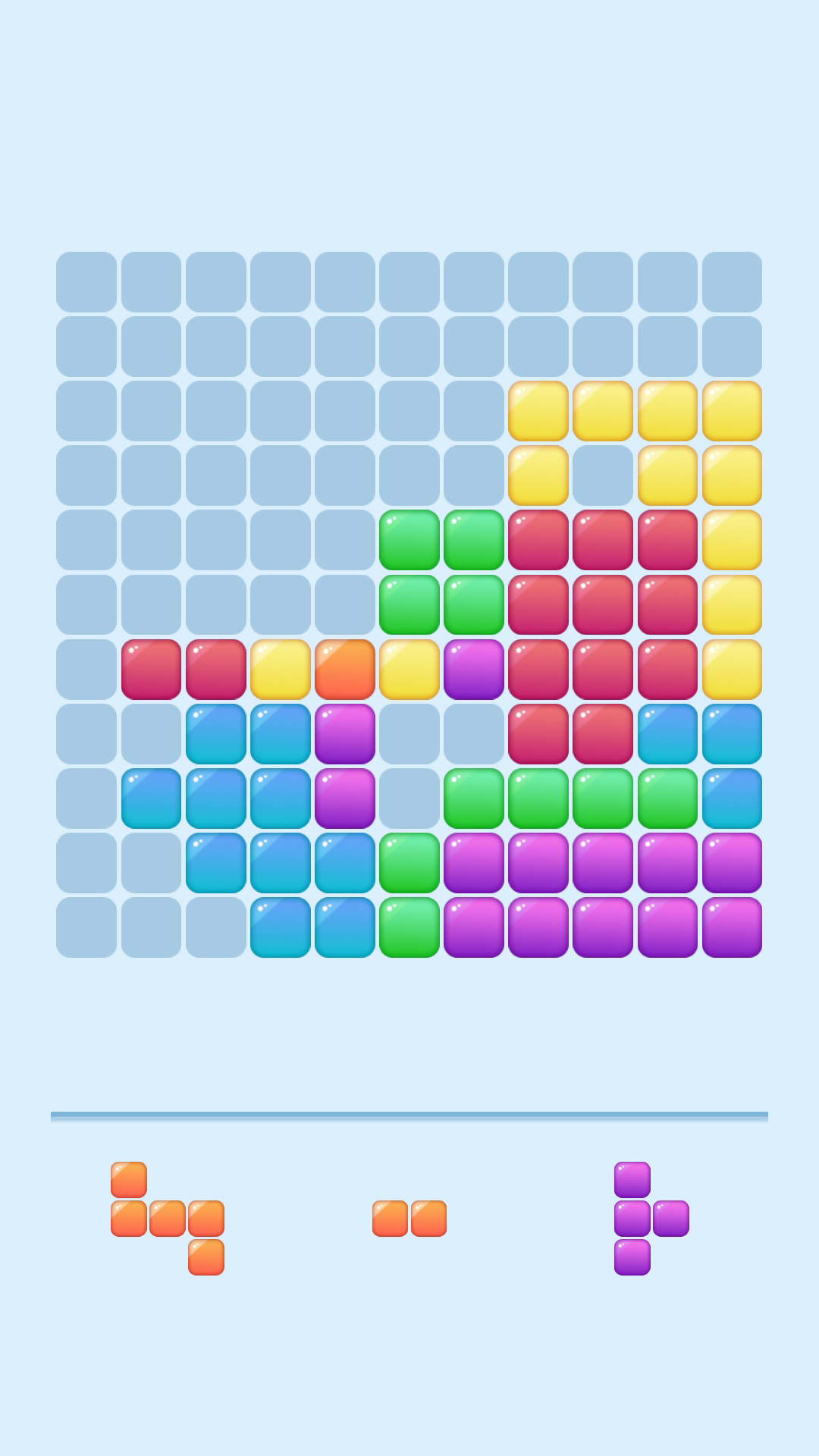 Assemble blocks in puzzle screenshot 3