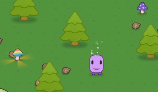 Pupel in the woods