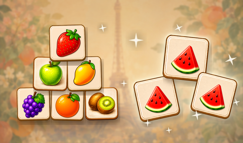 Fruit Triple Match: Tile Puzzle game cover