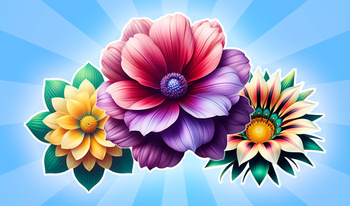Merge flowers: Spring and Summer!