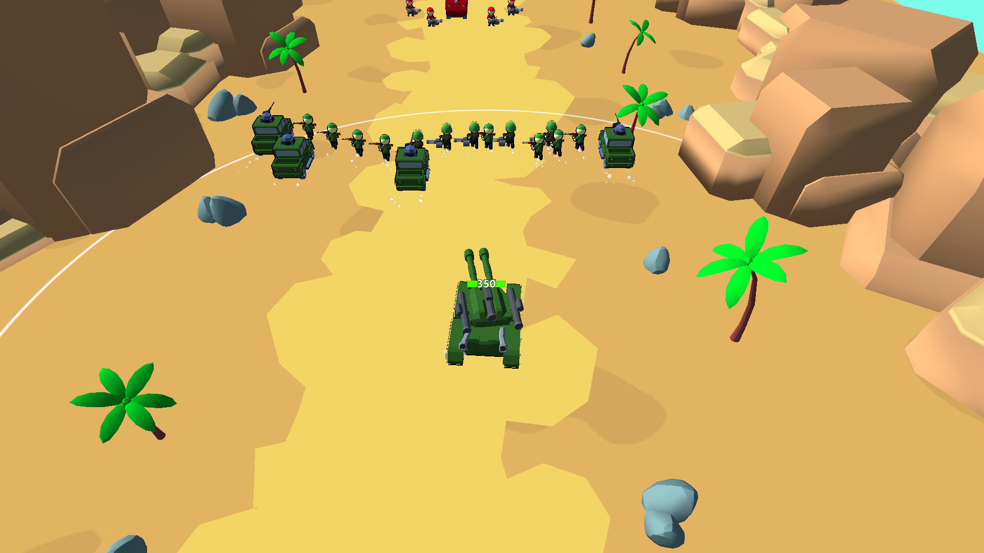 Tank Merge Of Clash screenshot
